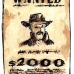 Way out West wanted poster