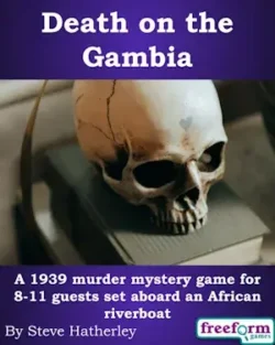 Cover to Death on the Gambia.