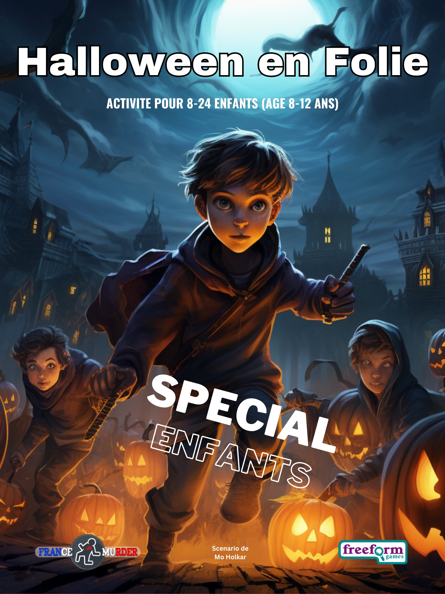 Cover to Halloween en Folie, a French party game