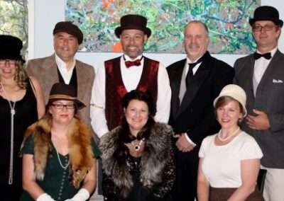 A Will to Murder murder mystery party photos