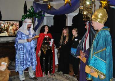 Beth Allen’s Arabian Nights party